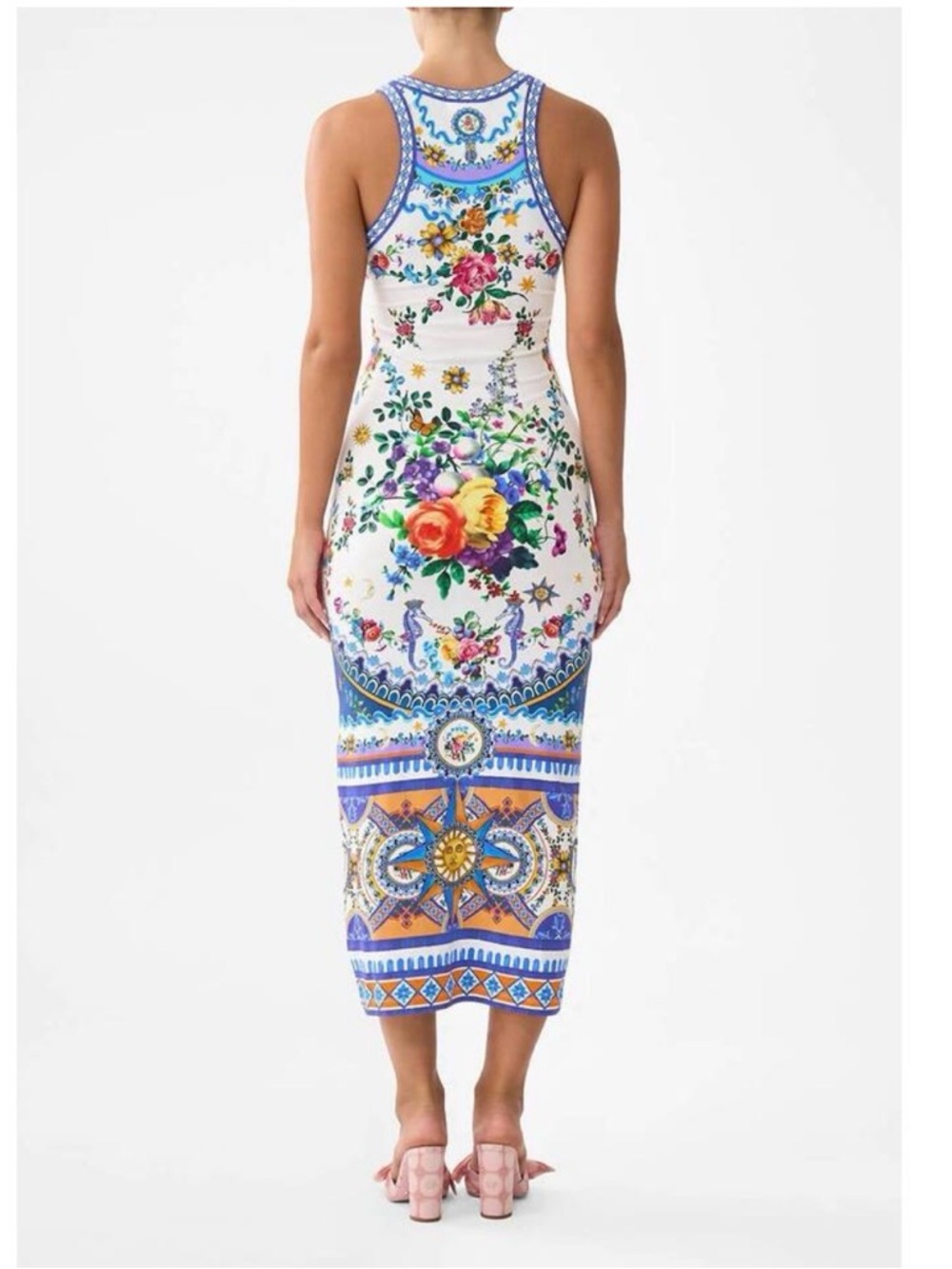 NWT Camilla Jersey Tank Dress in “Tiles Darls” sz 3X - Picture 6 of 12
